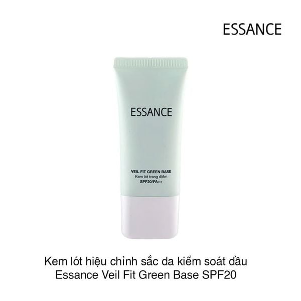 Kem lót hiệu chỉnh sắc da kiểm soát dầu Essance Veil Fit Green Base SPF20 30ml