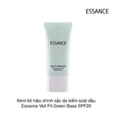 Kem lót hiệu chỉnh sắc da kiểm soát dầu Essance Veil Fit Green Base SPF20 30ml