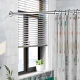 Thanh treo đa năng không cần khoan bắt vít, chất liệu inox 304 tùy chỉnh độ dài ngắn
