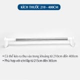 Thanh treo đa năng không cần khoan bắt vít, đường kính ống 32mm, chất liệu inox 304 cao cấp