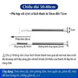 Thanh treo đa năng không cần khoan, không cần bắt vít V2