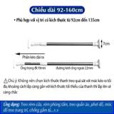 Thanh treo đa năng không cần khoan, không cần bắt vít V2
