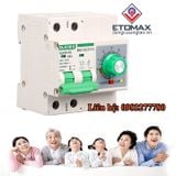 Aptomat hẹn giờ tắt đếm ngược công suất lớn 63A