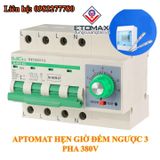 Aptomat hẹn giờ tắt đếm ngược công suất lớn 63A