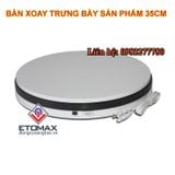 Bàn xoay trưng bày sản phẩm 360 độ đường kính 35cm