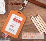 Bao da đựng thẻ nhân viên cao cấp UHOO