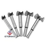 Bộ 5 mũi khoan khoét lỗ 2 cạnh đường kính từ 15mm - 35mm