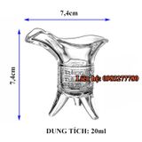 Bộ 6 Ly Thủy Tinh Hoàng Đế