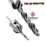 Bộ 7 Mũi Khoan Mồi Bắt Âm Vít Trên Gỗ Từ 3mm Đến 10mm