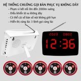 Bộ chuông gọi phục vụ không dây WIRELESS CALL V2