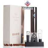 Bộ dụng cụ mở rượu vang tự động 4 in1 v2 pin sạc