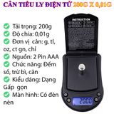 Cân Tiểu Ly Điện Tử 200x 0,01g A07