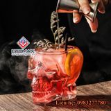 Cốc thủy tinh hình đầu lâu 3D V2