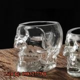 Cốc thủy tinh hình đầu lâu 3D V2