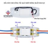 Công tắc bật tắt quả nhót đóng ngắt cả hai dây có đèn báo trạng thái