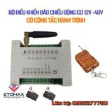 Bộ điều khiển đảo chiều động cơ 12v - 48v có kèm công tắc hành trình