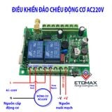 Bộ điều khiển đảo chiều động cơ 12v - 48v có kèm công tắc hành trình