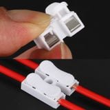 Cút nối dây điện, kẹp nối nhanh dây điện 2 cực