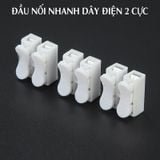 Cút nối dây điện, kẹp nối nhanh dây điện 2 cực