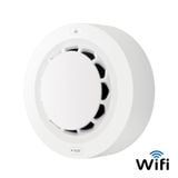 Đầu báo khói báo cháy độc lập kết nối với điện thoại qua WIFI