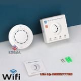 Đầu báo khói báo cháy độc lập kết nối với điện thoại qua WIFI