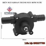 Đầu chuyển máy khoan thành máy bơm nước, hút nước V2