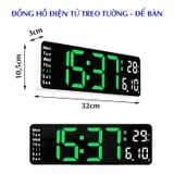 Đồng Hồ Điện Tử Treo Tường Led 3D Điều Khiển Tử Xa DS6626