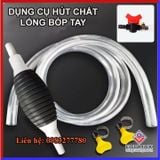 Dụng cụ hút chất lỏng bóp tay V3, kèm khóa điều chỉnh lượng nước