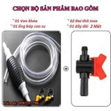 Dụng cụ hút chất lỏng bóp tay V3, kèm khóa điều chỉnh lượng nước
