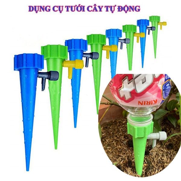 Dụng Cụ Tưới Cây Tự Động Nhỏ Giọt Gắn Chai Nước