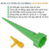 Dụng cụ tưới cây tự động nhỏ giọt gắn chai nước