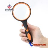 Kính lúp cầm tay 3x đường kính 100mm chống va đập siêu bền