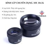 Kính lúp soi mẫu vật chuyên dụng 30x GERMANY