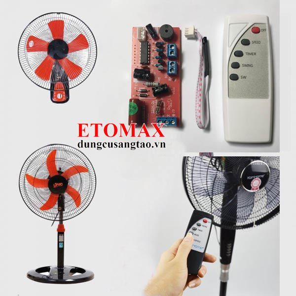 Mạch điều khiển quạt từ xa TOMAX V1