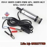 Máy bơm chìm mini 12v, bơm hút dầu, chất lỏng tự động