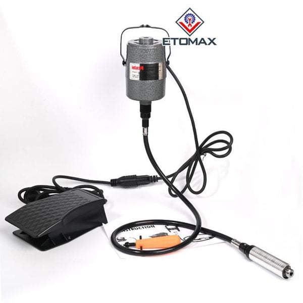 Máy mài khuôn mô tơ treo, đạp chân điều chỉnh tốc độ