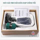 Máy khoan mài moto treo Mitsubishi, kèm bàn đạp điều chỉnh tốc độ