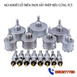 Mũi khoan khoét lỗ hợp kim siêu cứng TCT