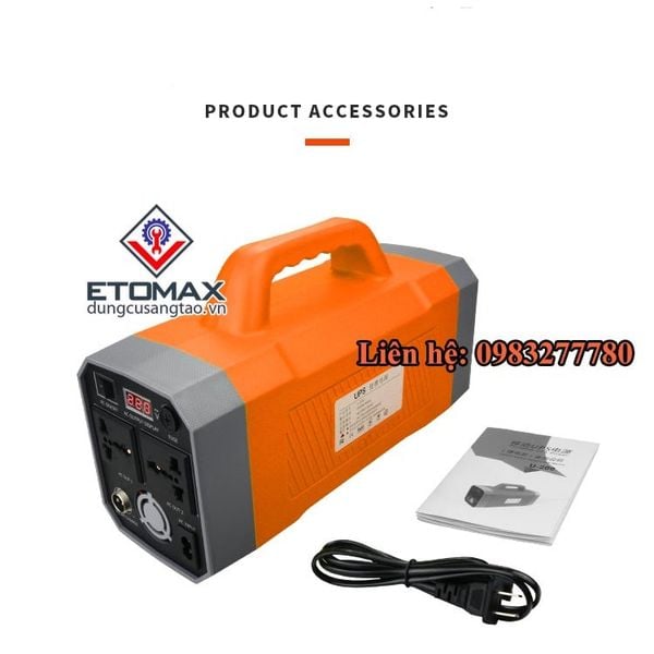 Nguồn dự phòng UPS 220V- 200W- 75000mAh