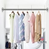 Thanh treo đa năng không cần khoan bắt vít, chất liệu inox 304 tùy chỉnh độ dài ngắn