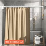 Thanh treo đa năng không cần khoan bắt vít, đường kính ống 32mm, chất liệu inox 304 cao cấp