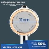 Vòi sen cây tăng áp LUVA VS6 thế hệ mới