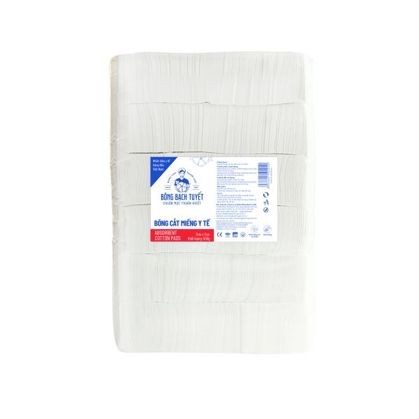  Bông cắt miếng y tế 7cm x 7cm 500g 