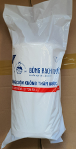  Bông y tế không thấm nước 1kg/gói (bông mỡ vàng) 