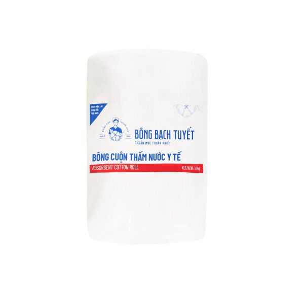  Bông cuộn thấm nước Bạch Tuyết 1Kg 