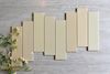 Gạch thẻ pastel màu xanh kem nhạt 75x300mm