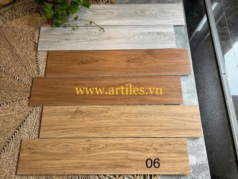 Mẫu gạch vân gỗ 20x100cm Art06 