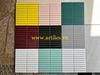 Gạch mosaic thẻ que màu trắng ArtM01