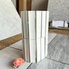 Thanh Bamboo cong ( que lõm trắng sữa hạt mè)