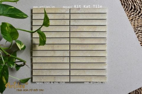  Mosaic thanh 2 que nâu mờ ArtM020 